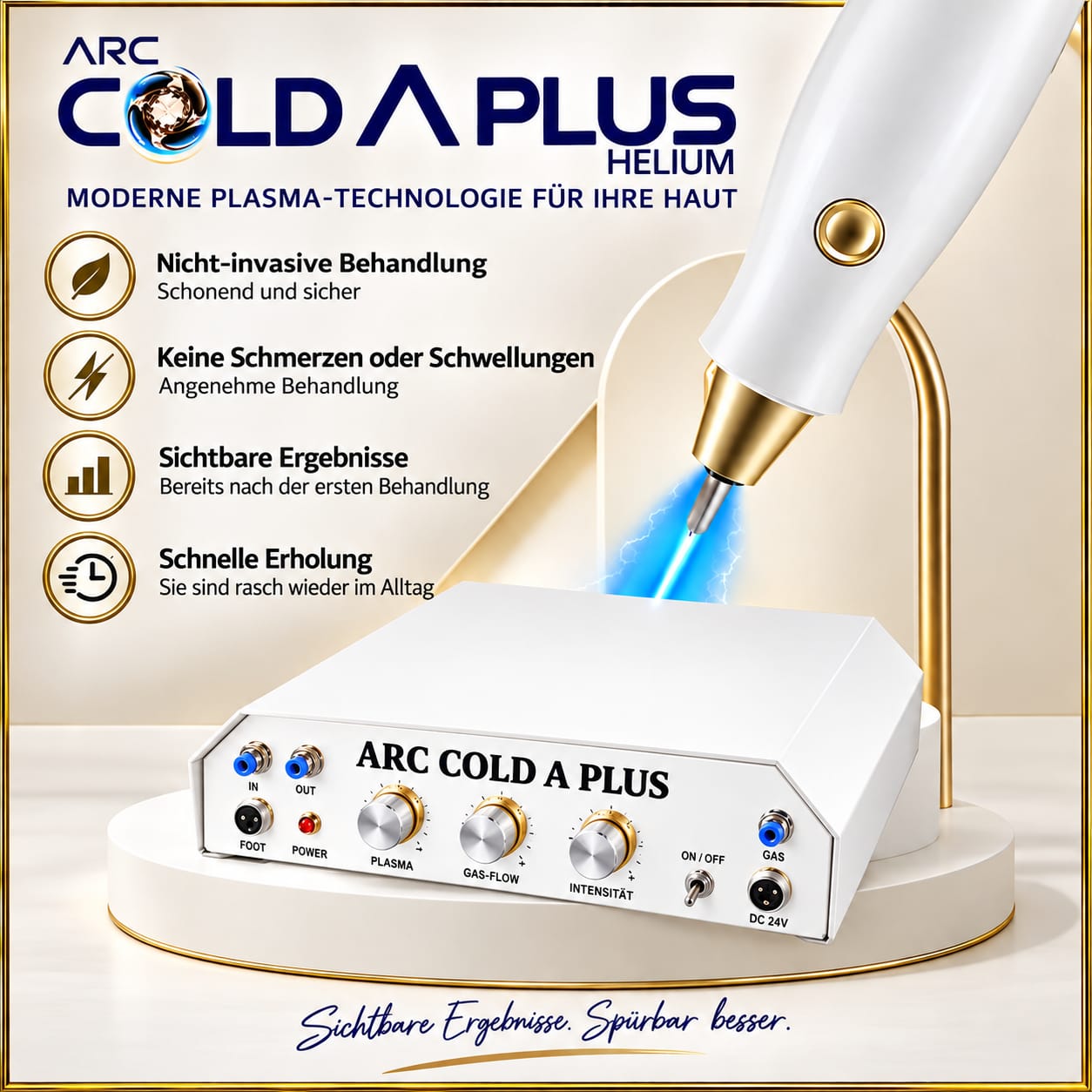 ARC Cold A Plus Helium – Plasma-Technologie